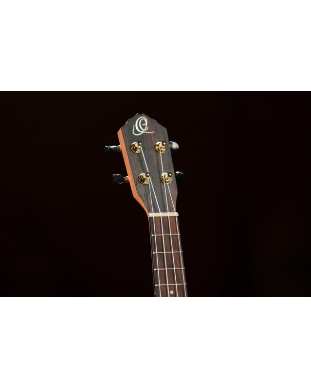 Ortega RUEB-CC Timber Series Concert Ukulele - Open Pore Finish + Bag