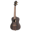 Ortega RUEB-CC-L Timber Series Concert Ukulele 4 String Lefty - Ebony Natural + Bag