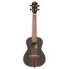 Ortega RUEB-CC-L Timber Series Concert Ukulele 4 String Lefty - Ebony Natural + Bag