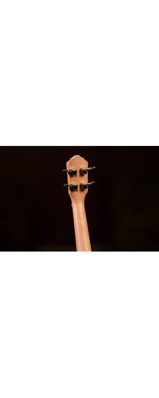 Ortega RUEB-SO Timber Series Soprano Ukulele 4 String - Ebony Natural + Bag