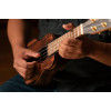 Ortega RUEB-SO Timber Series Soprano Ukulele 4 String - Ebony Natural + Bag