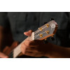 Ortega RUEB-SO Timber Series Soprano Ukulele 4 String - Ebony Natural + Bag