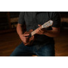 Ortega RUEB-SO Timber Series Soprano Ukulele 4 String - Ebony Natural + Bag