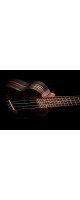Ortega RUEB-SO Timber Series Soprano Ukulele 4 String - Ebony Natural + Bag