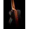 Ortega RUEB-SO Timber Series Soprano Ukulele 4 String - Ebony Natural + Bag