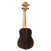 Ortega RUEB-SO Timber Series Soprano Ukulele 4 String - Ebony Natural + Bag