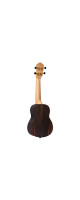 Ortega RUEB-SO Timber Series Soprano Ukulele 4 String - Ebony Natural + Bag