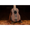 Ortega RUEB-SO Timber Series Soprano Ukulele 4 String - Ebony Natural + Bag