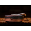 Ortega RUEB-TE Timber Series Tenor Ukulele 4 String - Ebony Natural + Bag