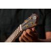 Ortega RUEB-TE Timber Series Tenor Ukulele 4 String - Ebony Natural + Bag