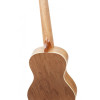 Ortega RUEL-MBK Element Series Concert Ukulele 4 String - Spruce / Catalpa Metallic Black + Bag