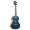 Ortega RUEL-MBL Element Series Concert Ukulele 4 String - Spruce / Catalpa Metallic Blue + Bag