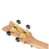 Ortega RUEL-MBL Element Series Concert Ukulele 4 String - Spruce / Catalpa Metallic Blue + Bag