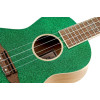 Ortega RUEL-MGR Element Series Concert Ukulele 4 String - Spruce / Catalpa Metallic Green + Bag