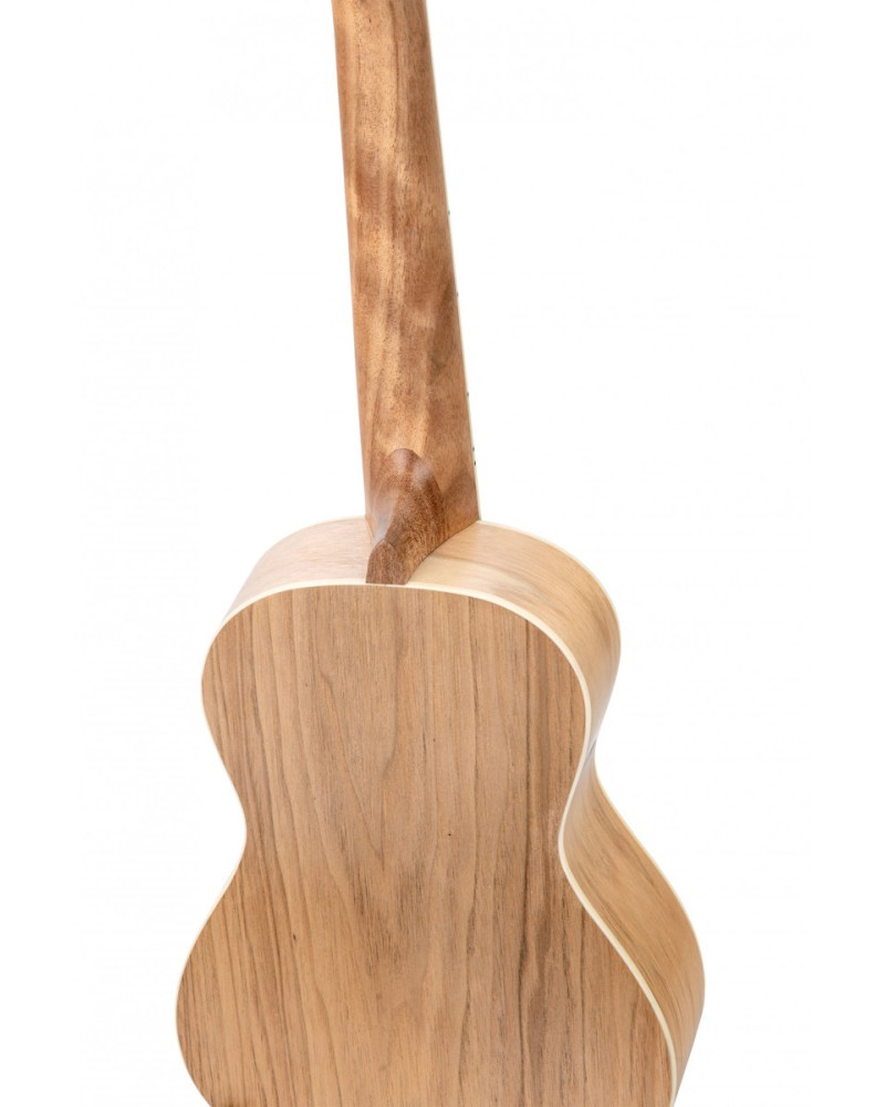 Ortega RUEL-MGR Element Series Concert Ukulele 4 String - Spruce / Catalpa Metallic Green + Bag