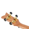 Ortega RUEL-MRD Element Series Concert Ukulele 4 String - Spruce / Catalpa Metallic Red + Bag