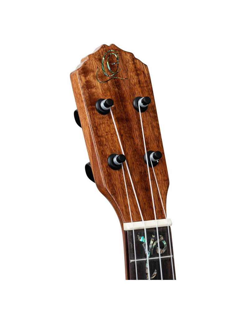 Ortega RUET-ACA Elite Series Concert Ukulele 4 String - Solid Acacia Natural + Bag