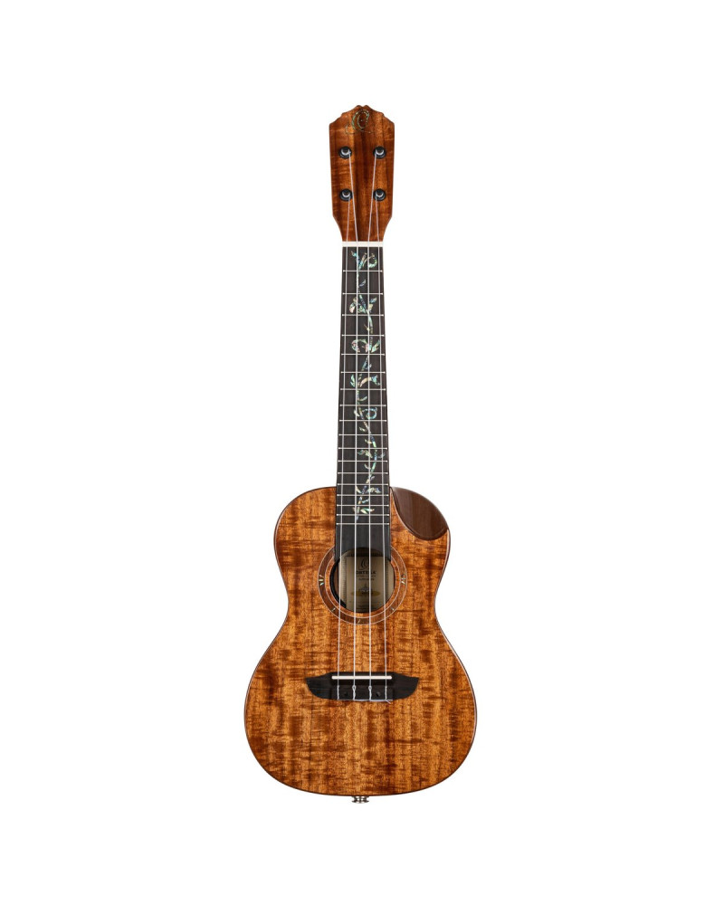 Ortega RUET-ACA Elite Series Concert Ukulele 4 String - Solid Acacia Natural + Bag