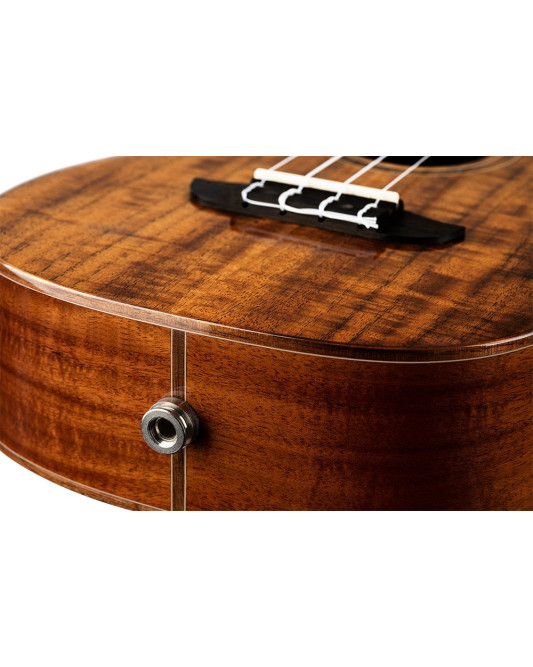 Ortega RUET-ACA Elite Series Concert Ukulele 4 String - Solid Acacia Natural + Bag