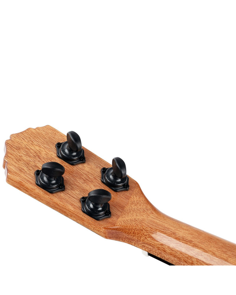 Ortega RUET-EB Elite Series Concert Ukulele 4 String - Solid Ebony Natural + Bag