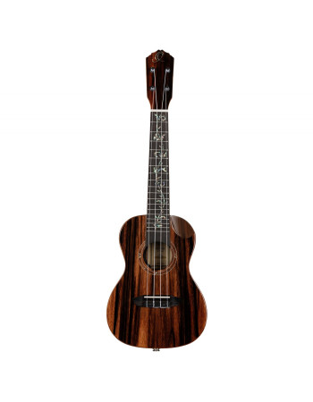 Ortega RUET-EB Elite Series Concert Ukulele 4 String - Solid Ebony Natural + Bag