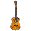 Ortega RUET-QMA Elite Series Concert Ukulele 4 String - Quilted Maple Natural + Bag