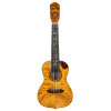 Ortega RUET-QMA Elite Series Concert Ukulele 4 String - Quilted Maple Natural + Bag