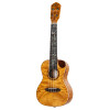 Ortega RUET-QMA Elite Series Concert Ukulele 4 String - Quilted Maple Natural + Bag