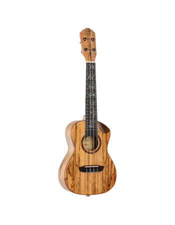 Ortega RUET-SMA Elite Series Concert Ukulele 4 String - Spalted Maple Natural + Bag