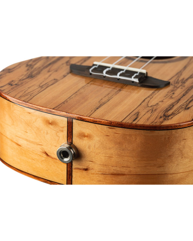 Ortega RUET-SMA Elite Series Concert Ukulele 4 String - Spalted Maple Natural + Bag