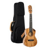 Ortega RUET-SMA Elite Series Concert Ukulele 4 String - Spalted Maple Natural + Bag