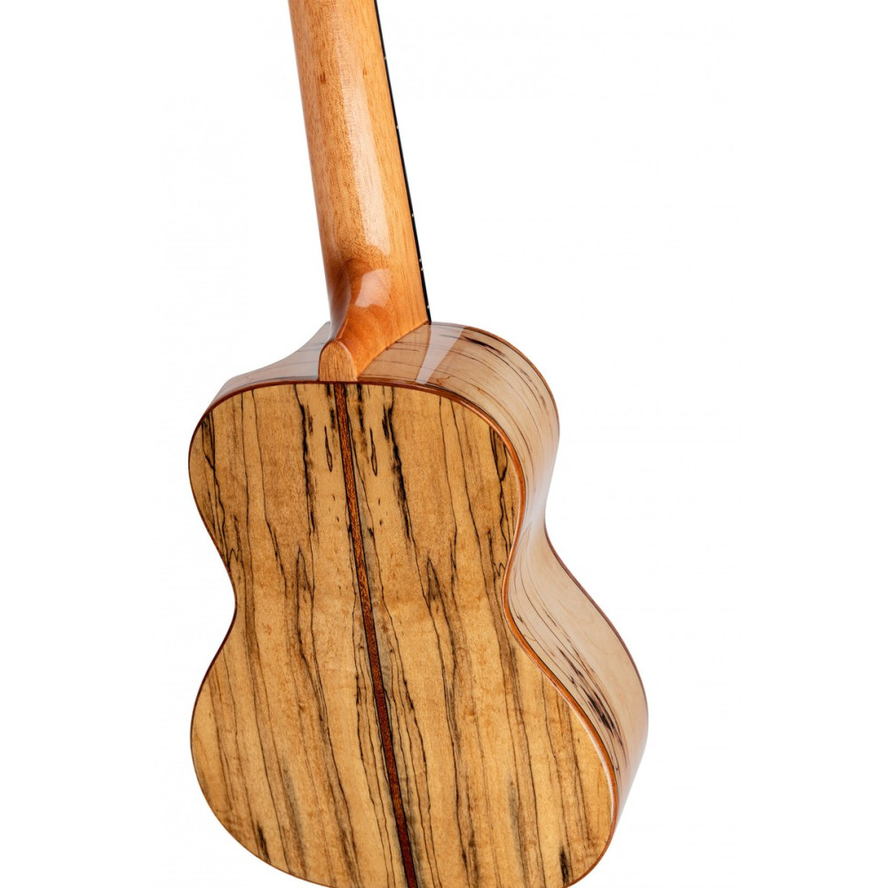 Ortega RUET-SMA Elite Series Concert Ukulele 4 String - Spalted Maple Natural + Bag