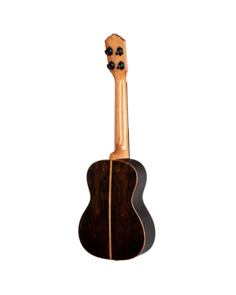 Ortega RUET-ZC Elite Series Concert Ukulele 4 String - Solid Ziricote Natural + Bag