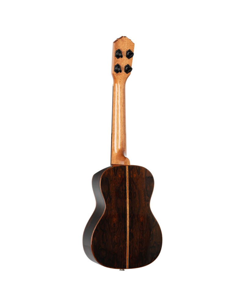 Ortega RUET-ZC Elite Series Concert Ukulele 4 String - Solid Ziricote Natural + Bag