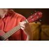 Ortega RUFIRE Earth Series Concert Ukulele 4 String - Fire Red