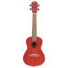Ortega RUFIRE Earth Series Concert Ukulele 4 String - Fire Red