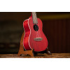 Ortega RUFIRE Earth Series Concert Ukulele 4 String - Fire Red