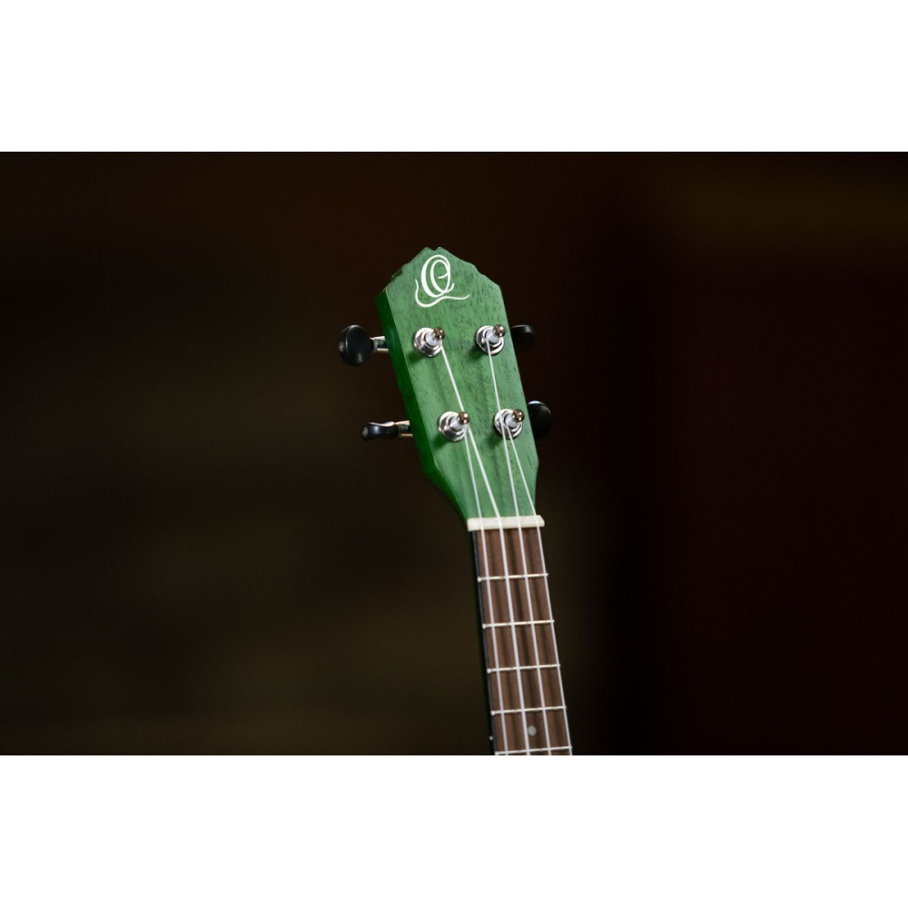 Ortega RUFOREST Earth Series Concert Ukulele 4 String - Forest Green