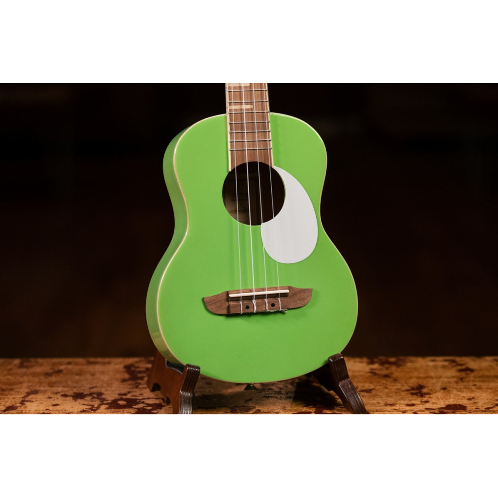 Ortega RUGA-GAP Gaucho Series Ukulele 4 String - Green Apple + Bag