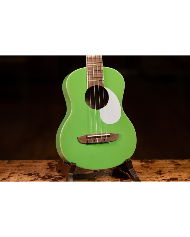 Ortega RUGA-GAP Gaucho Series Ukulele 4 String - Green Apple + Bag