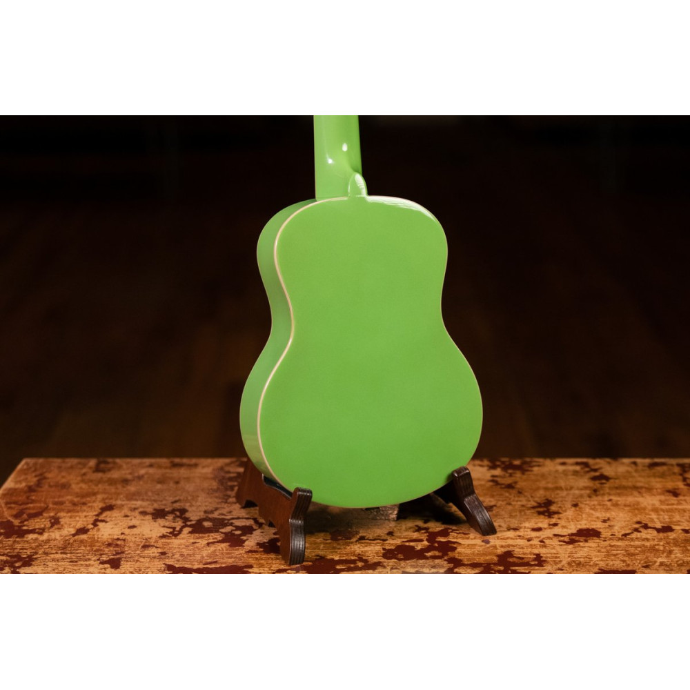Ortega RUGA-GAP Gaucho Series Ukulele 4 String - Green Apple + Bag