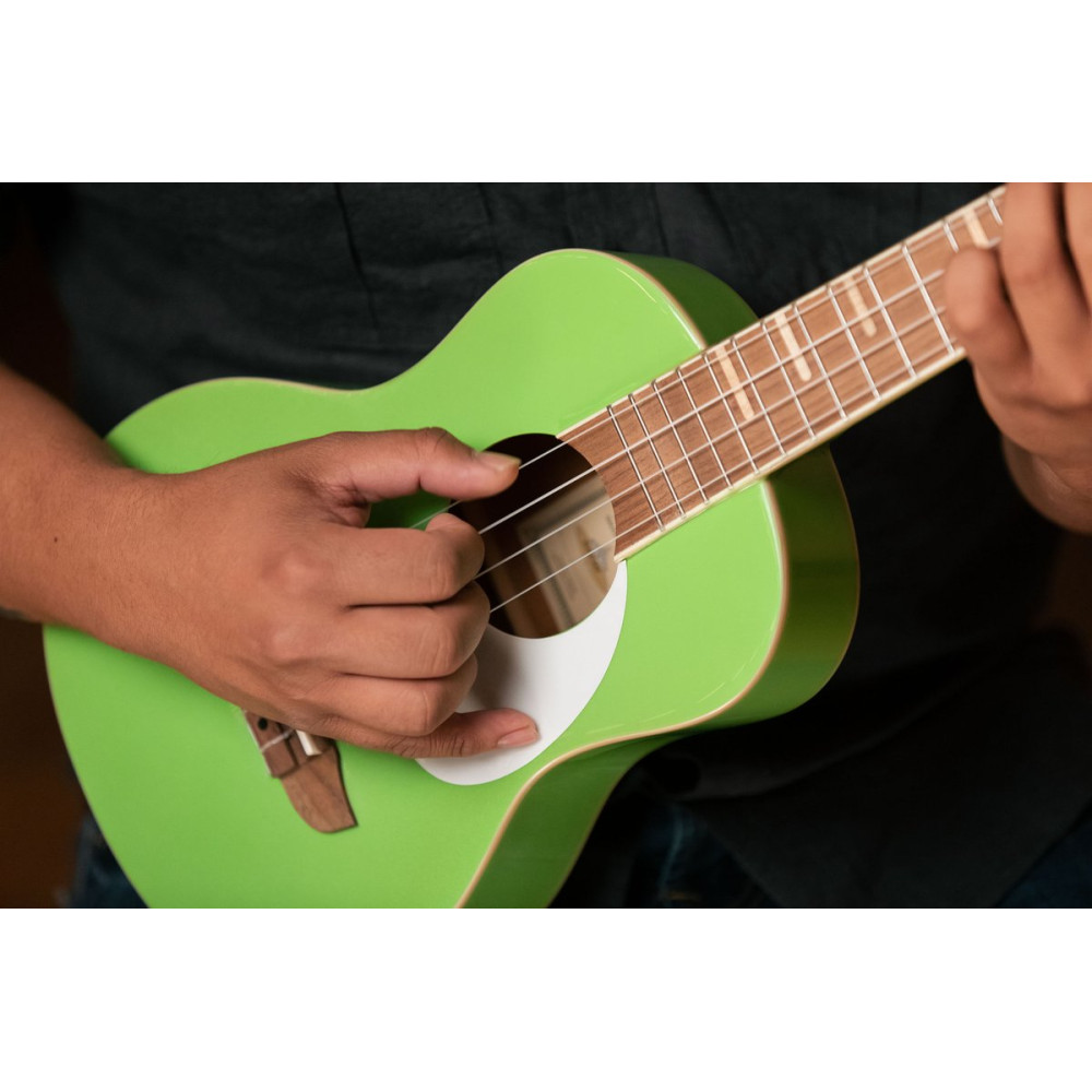 Ortega RUGA-GAP Gaucho Series Ukulele 4 String - Green Apple + Bag