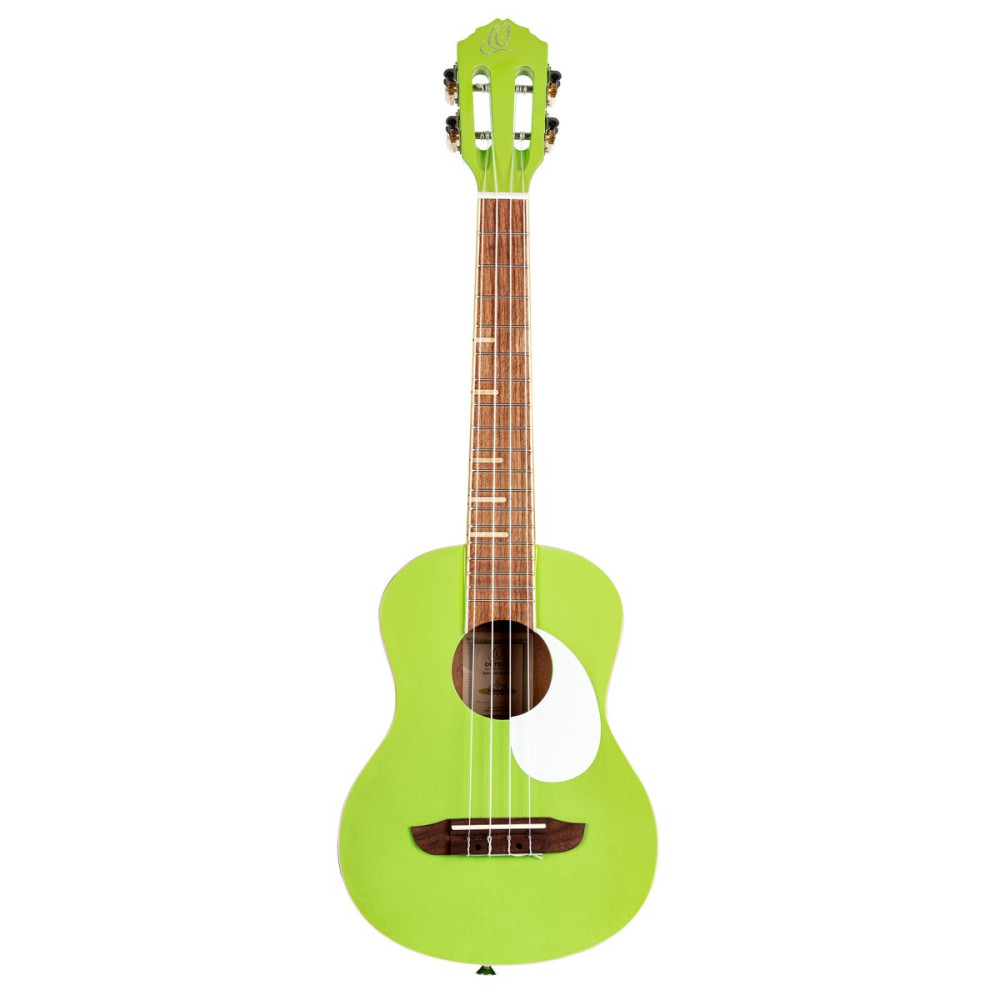 Ortega RUGA-GAP Gaucho Series Ukulele 4 String - Green Apple + Bag
