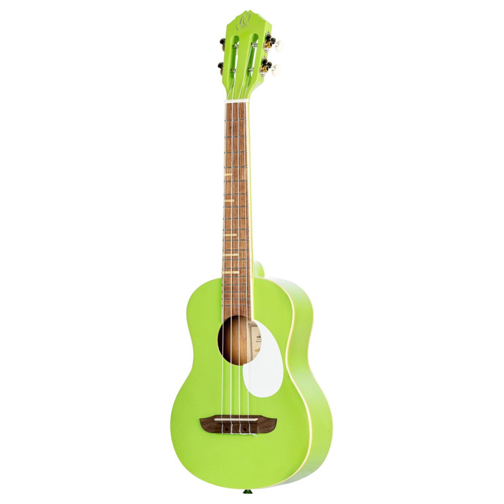 Ortega RUGA-GAP Gaucho Series Ukulele 4 String - Green Apple + Bag
