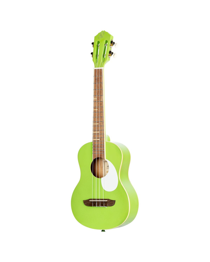 Ortega RUGA-GAP Gaucho Series Ukulele 4 String - Green Apple + Bag