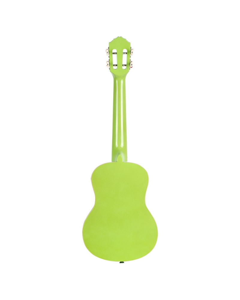 Ortega RUGA-GAP Gaucho Series Ukulele 4 String - Green Apple + Bag