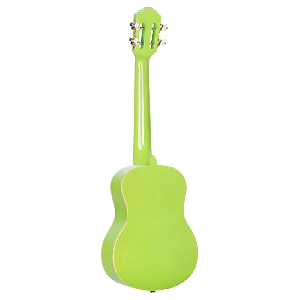 Ortega RUGA-GAP Gaucho Series Ukulele 4 String - Green Apple + Bag