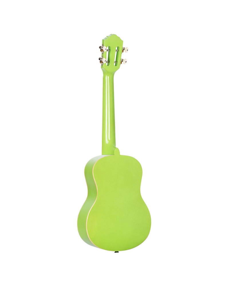 Ortega RUGA-GAP Gaucho Series Ukulele 4 String - Green Apple + Bag