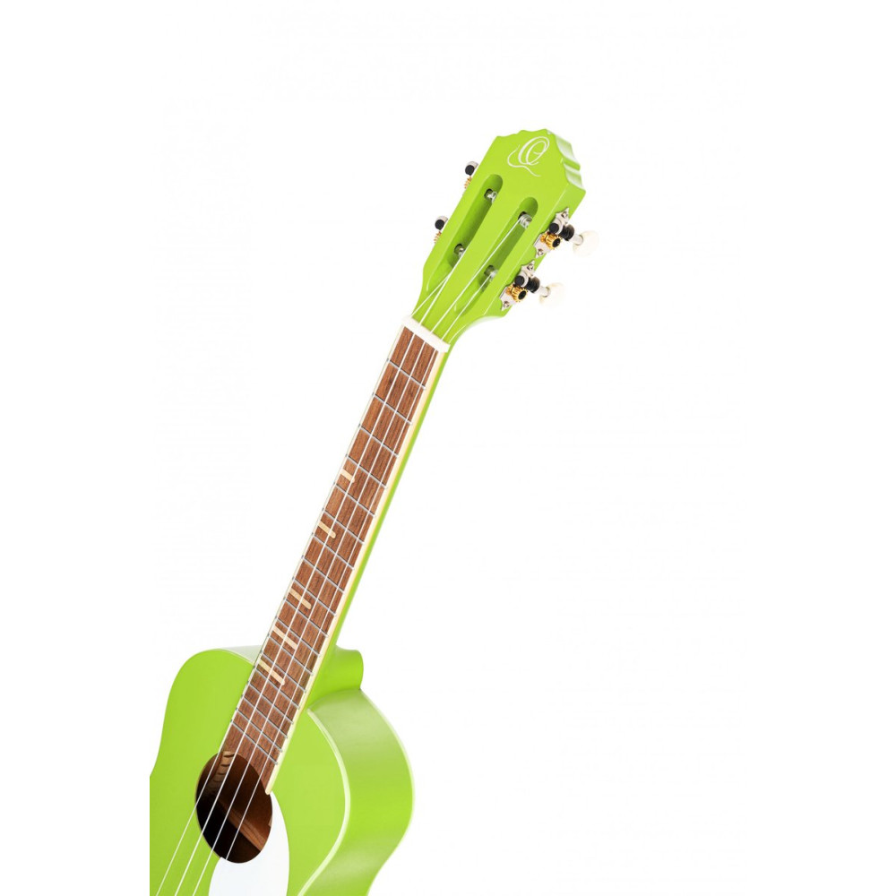 Ortega RUGA-GAP Gaucho Series Ukulele 4 String - Green Apple + Bag