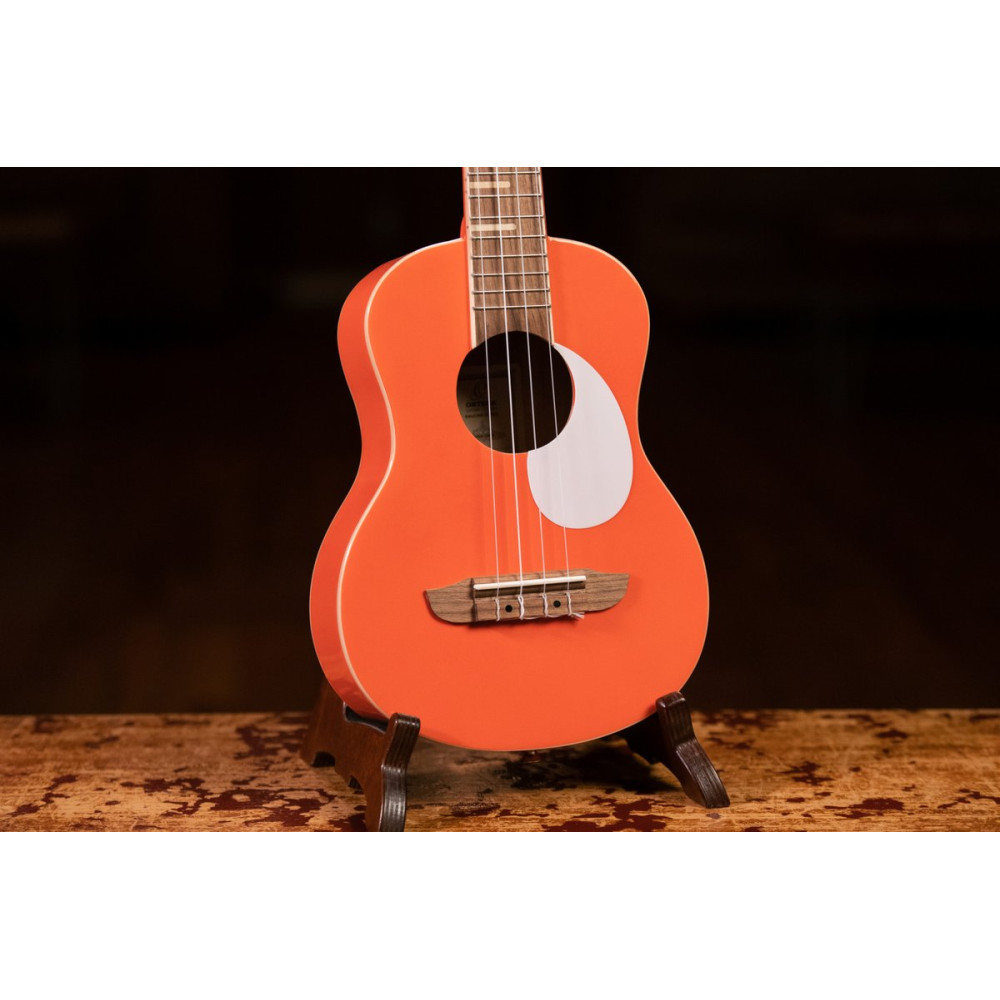 Ortega RUGA-ORG Gaucho Series Ukulele 4 String - Orange + Bag